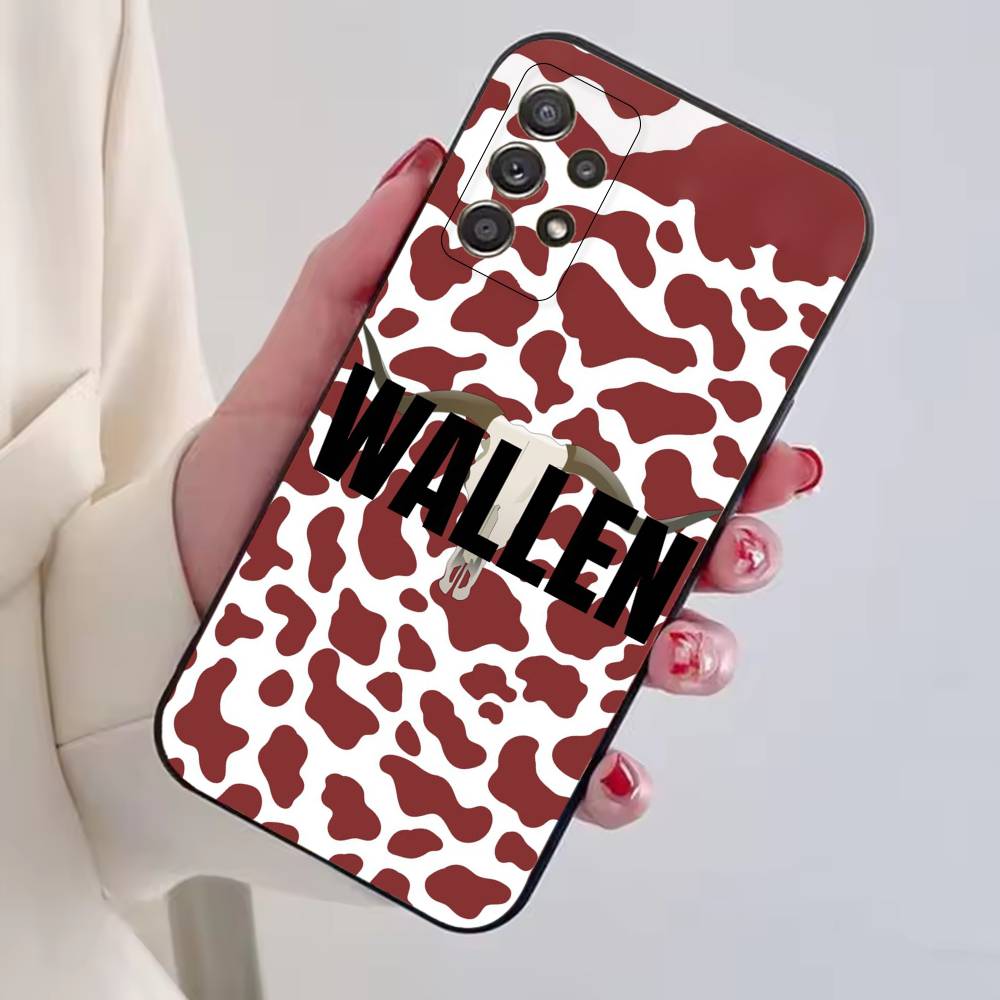 Чехол для телефона Morgan W-Wallen Singer для Samsung S25, S24, S21, S22, S23, S30, Ultra, S20, Plus, Fe, Lite, Note, 10, Черный чехол