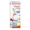 Nihon Rikagaku Kitpas для Набора Банных Простыней Hello Kitty FBSS-3 Ванная Kitpas Рисование в Ванной Банная Простыня Рекомендуется для детей от 3 лет