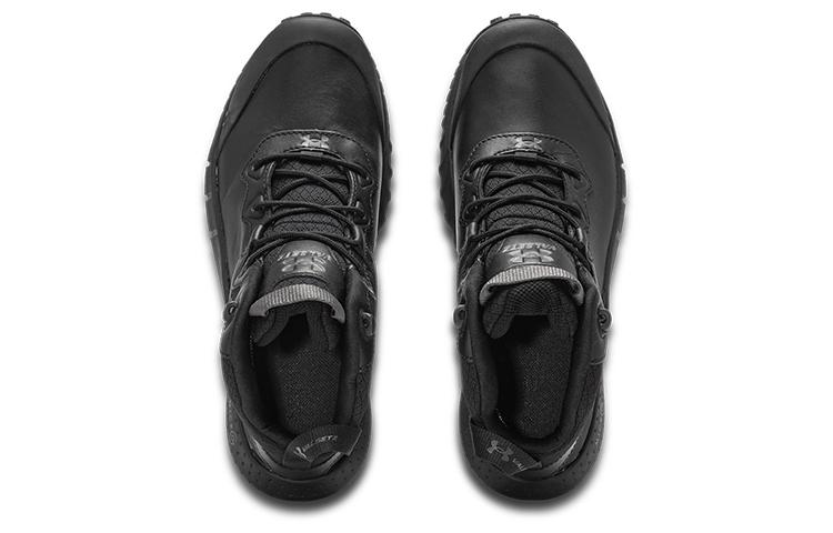 Under Armour Micro G Valsetz Mid Кожаные 'Черный Серый' 3024334-001
