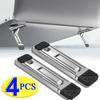 Mini Laptop Stand for Computer Keyboard Holder Phone Tablet Metal Alloy Adjustable Folding Bracket Laptop Cooling Stand For Macbook Xiaomi Notebook