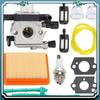 Карбюратор Премиум-класса для культиватора Stihl MM55 MM55C 4601-120-0600 Замена карбюратора Zama C1Q-S202A с воздушным фильтром, топливной трубкой, набором для регулировки