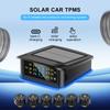 Система мониторинга безопасности сигнализация солнечная TPMS цифровой ЖК-дисплей грузовик RV TPMS со световым индикатором предупреждение сигнализация давления в шинах автомобиля 6 внешних датчиков