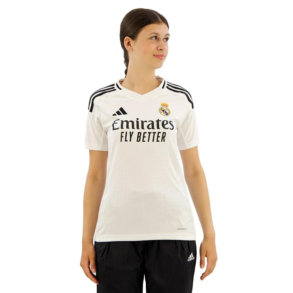 Adidas Real Madrid 24/25 Home T-Shirt 100% recycled polyester short sleeve