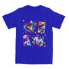 Футболка Helluva Cartoon Boss Casual Футболки с коротким рукавом и круглым вырезом Хлопковая одежда Футболки Ozzie and Fizz Chibi Valentines для мужчин