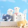 Cute Sheep Animal Dolls Keychain Doll  Lovely Alpaca Plush Toy Japanese Alpaca Soft Stuffed Kawaii Keychains