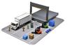 The Truck Collection Torakore Logistics Site Truck Set A Diorama Supplies