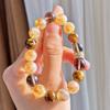Natural Huangta Crystal Tiger'S Eye Design Bracelet Bracelet