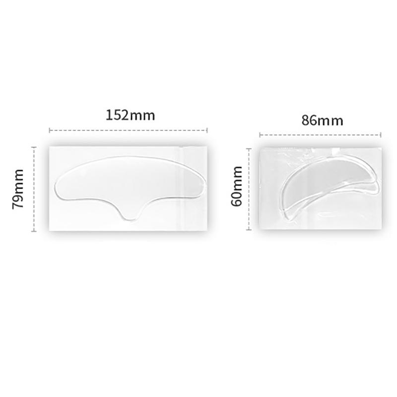 Набор прозрачных силиконовых антивозрастных патчей для глаз, лба, шеи, многоразовые подтягивающие бьюти-подушечки для лица, для сна, уменьшение морщин