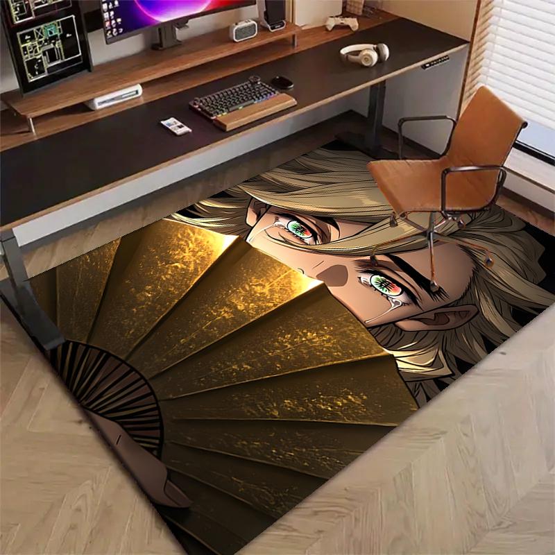douma4Printed Area Rug Carpet for Bedroom Living Room Home Decor Rugs Mat Non Slip Mat Rug for Bedside