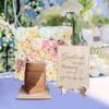 Wedding Guest Book Ornament Guestbook Visitors Ornaments Wood Anniversary Card for