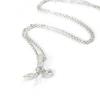 Altesse [I3161] - White 'Scarlett' Silver Necklace