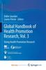 The Global Handbook of Health Promotion Research, Vol. 3 : Doing Health Promotion Research Book