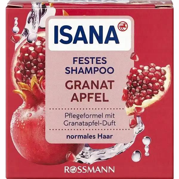 Isana Hair Shampoo Bar, Pomegranate 65