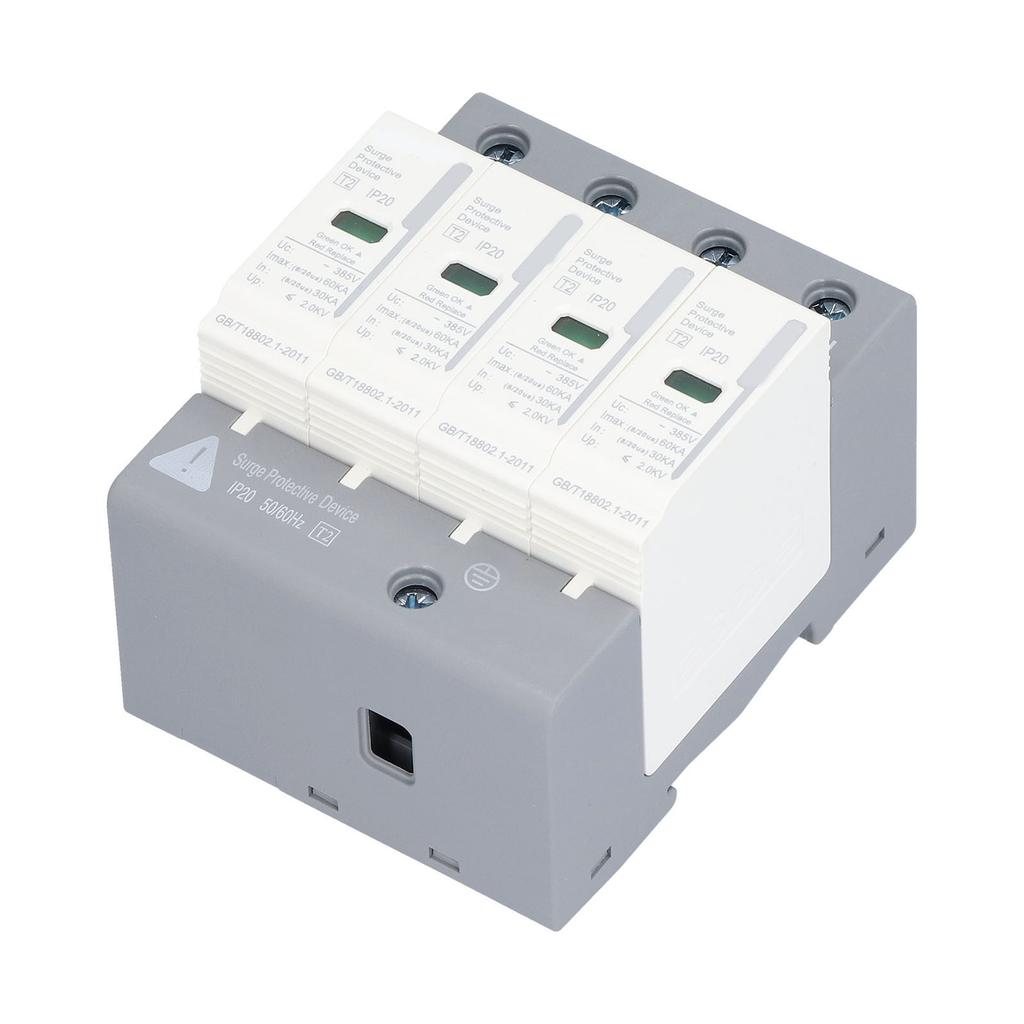 BERM Surge Protective Device Arrester SPD Electric Circuit Protector 220V 380V 4P60KA