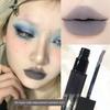 Carmela Wasteland-Style Lip Mud Asian Hot Girl Makeup Lip Glaze Dark Nude Color Lipstick Gray Blue Green Purple Gothic Lipstick