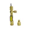 R410A R22 Valve Core Remover Installer Tool SAE 1/4 & 5/16 Port Double Head Valve Core Remover for HVAC R410A R22 Refrigeration