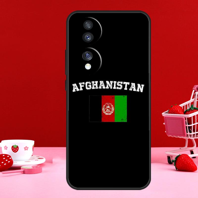 Афганский Афганистан Флаг Баннер Для Honor Magic 7 Lite 6 5 8 Pro Чехол Для Honor Win 200 400 90 70 50 X8b X8c X9a X9b X9c X9d