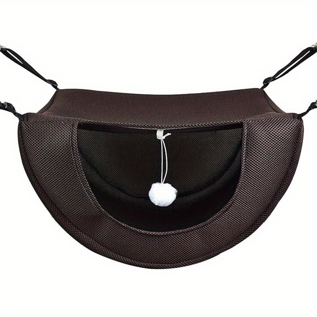 All Breathable Cats Cage , Ventilated Sandwich Mesh Hanging Cats Bed, Comfortable Elevated Pet For Sleeping & Relaxing