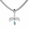 Harry Potter sterling silver Diadem slider charm with crystals