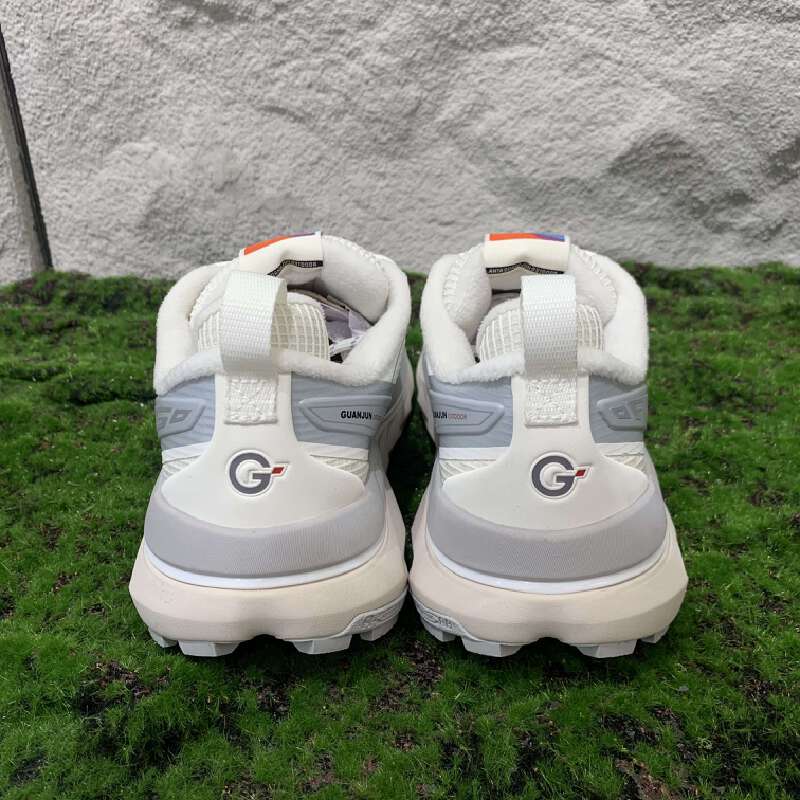 Anta Кроссовки мужские с круглым носком, на шнуровке, плюшевые, амортизирующие, износостойкие, с низким верхом, белые 112346606A-8