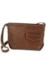 Shoulder Bag Genuine Leather Charlotte 1033661 Chocolate [Dakota] Women's DA-1033661-41