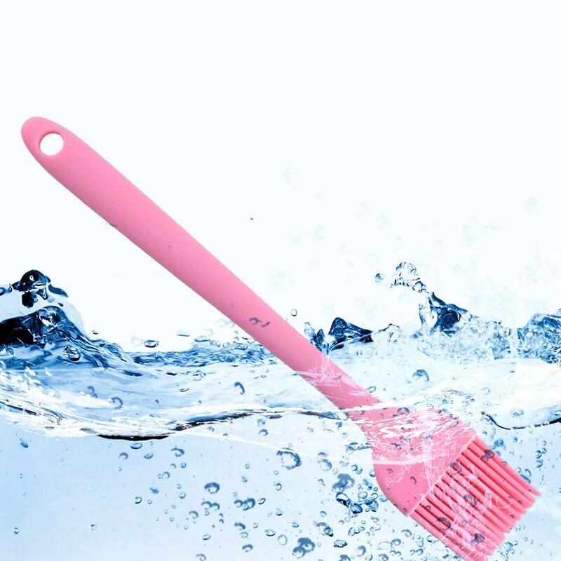 35 г силиконовая масляная щетка бытовая выпечка барбекю щетка кухонная блинная силиконовая щетка хлеб блинная щетка инструмент