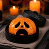 Halloween Classroom Prizes Ghost Bun Stress Ball, Slow Rising Soft TPR Fidget Toy Spooky Sensory for Anxiety Relief, Cute Squeeze in