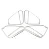 Для Volkswagen VW Tiguan MK2 2017-2019 внутренняя крышка динамика двери аудио кольцо звуковая рамка отделка наклейка из нержавеющей стали