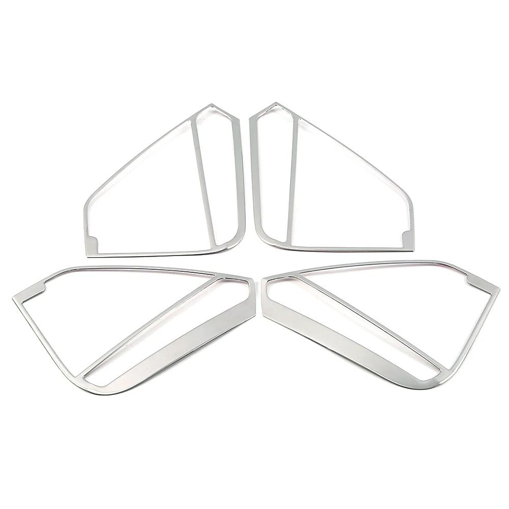 Для Volkswagen VW Tiguan MK2 2017-2019 внутренняя крышка динамика двери аудио кольцо звуковая рамка отделка наклейка из нержавеющей стали