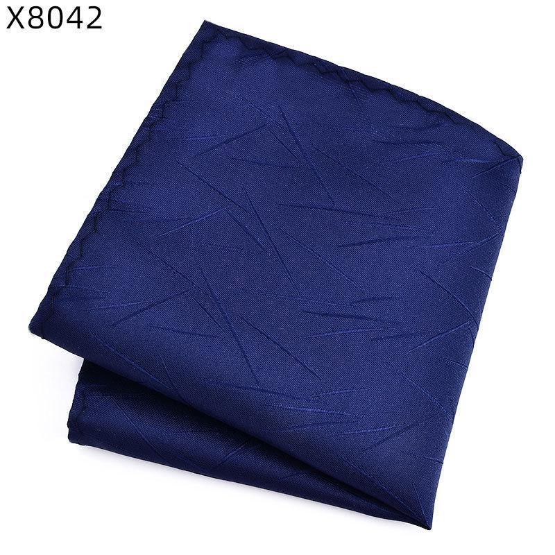 Men's Red Pocket Square for Suit - Formal Wedding Groom or Best Man Accessory