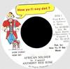 7inch Record ANTHONY RED ROSE - African Soldier HOW067,HOW21454 How Yu Fi Sey D Jamaica Reggae, Ska & Dub Used