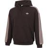 adidas Оригиналы 3S Худи в полоску Пуловер Свитшот Мужские Топы KG3901