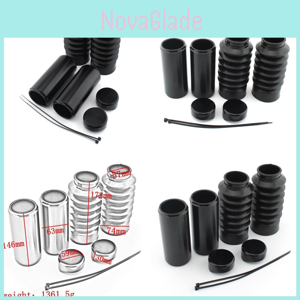 Премиальный комплект крышек амортизаторов передней вилки для модели Harley Breakout 2018, стильная черная отделка