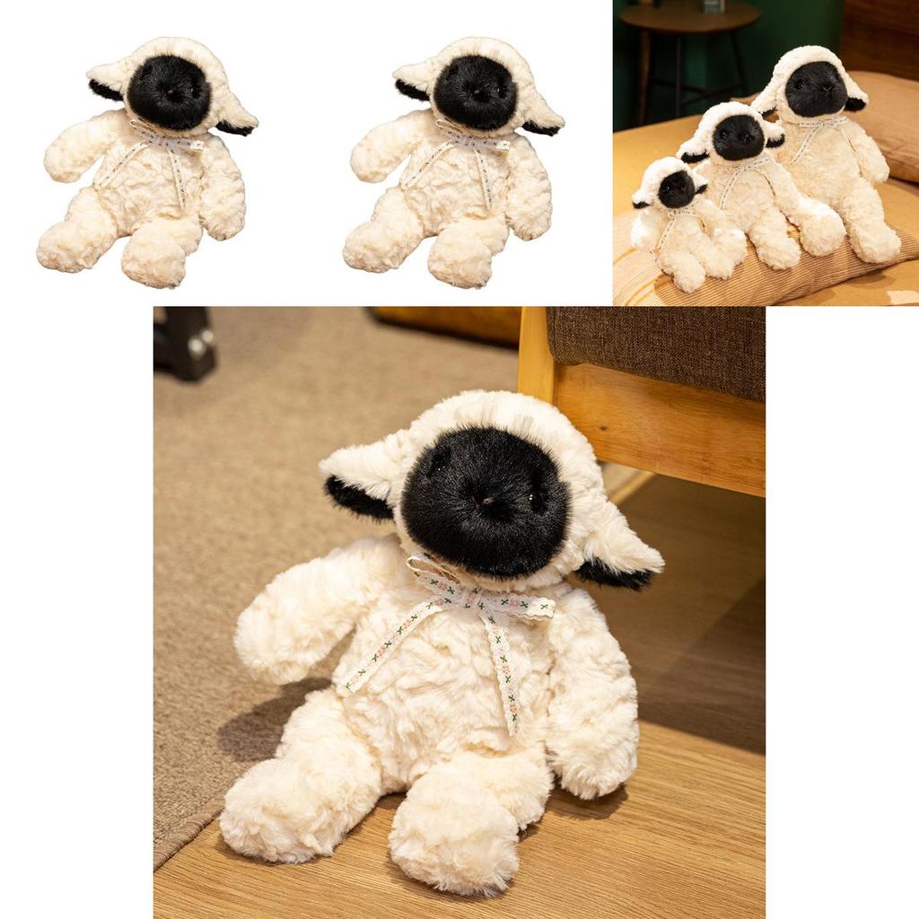 Fluffy Sheep Plushie For Kids Childrens Sleep Aid Soft Toy For Birthday Present