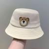 Cartoon Bear Children Sun Visor Hat Sun Protection Breathable Sunscreen Buckets Hat Uv Protection Sunshade Hat Summer