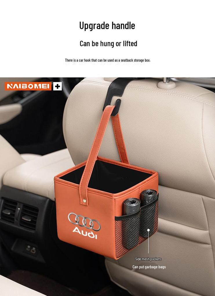 Foldable Storage Box with Handle for Chery S7 - Convenient Car Interior Accessory