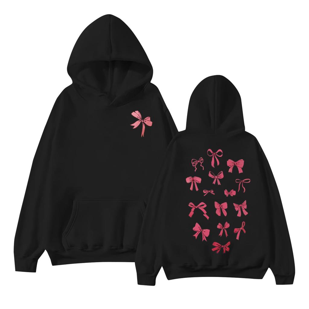 Women's Fashion Printed Long Sleeve Loose Sweatshirt Top Fall Hoodie Sweatshirt