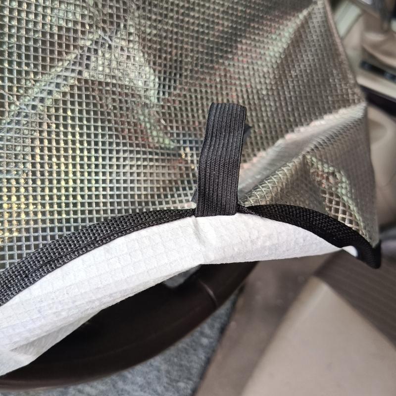 Солнцезащитный козырек на рулевое колесо, солнцезащитный козырек на рулевое колесо, складной чехол из алюминиевой фольги с защитой от нагрева, 18,5 x 16 дюймов