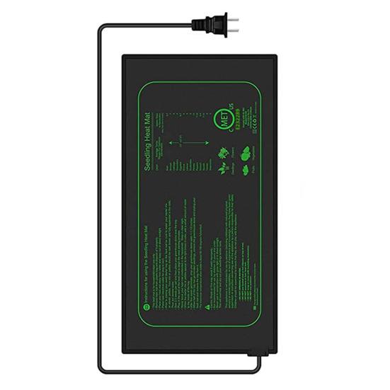 Нагревательный коврик для прорастания растений, энергосберегающий, быстрый нагрев, водонепроницаемый, мягкий, легко чистящийся, огнестойкий нагревательный коврик