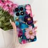 For Honor X8a 4G Case Transparent Cute Cat Fashion Butterfly Funny Painted Casing CRT-LX1 CRT-LX2 CRT-LX3