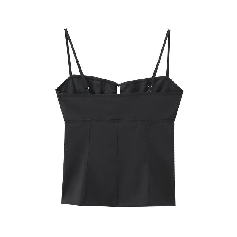 Fashion Style 2024 Autumn New Women's Clothing Work Clothing Plaid Easiest for Match Gentle Braces In White Shirt 8438002