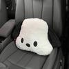 Car Neck Pillow Waist Support Cartoon Dog Car Headrest Plush Wasit Cushion Car Accessory for Chairs Recliners Driving Seats
