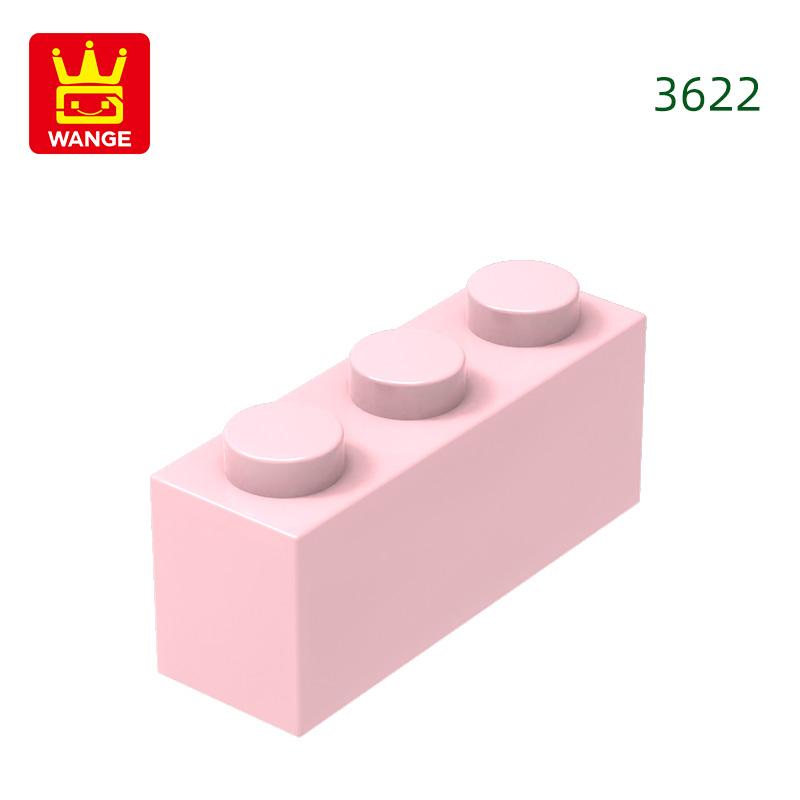 Нетоксичный 85 шт./лот 3622 1x3 точки Строительный блок Moc Классические аксессуары Совместим с Кирпич Детские игрушки Подарочная коробка