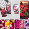 LO15 Красивые Розы Цветок Мягкий Чехол для Телефона для Xiaomi Poco C40 C50 C51 C55 C65 C71 C75 F3 F5 F6 F7 M2 M3 Pro Ultra