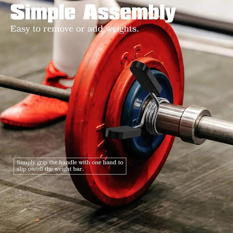 25/28/30 мм зажим для штанги пружинный хомут зажимы для гантелей в спортзале фиксатор для гантелей стандартный подъемный комплект фиксатор для штанги