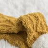 Women Coral Fleece Socks Winter Warm Plush Floor Socks Christmas Socks