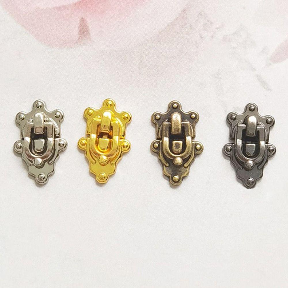 5 шт. Мини DIY Ручной 4 цвета Кукольный чемодан Застежка Высокое качество Детали для кукольных сумок Кукольные аксессуары