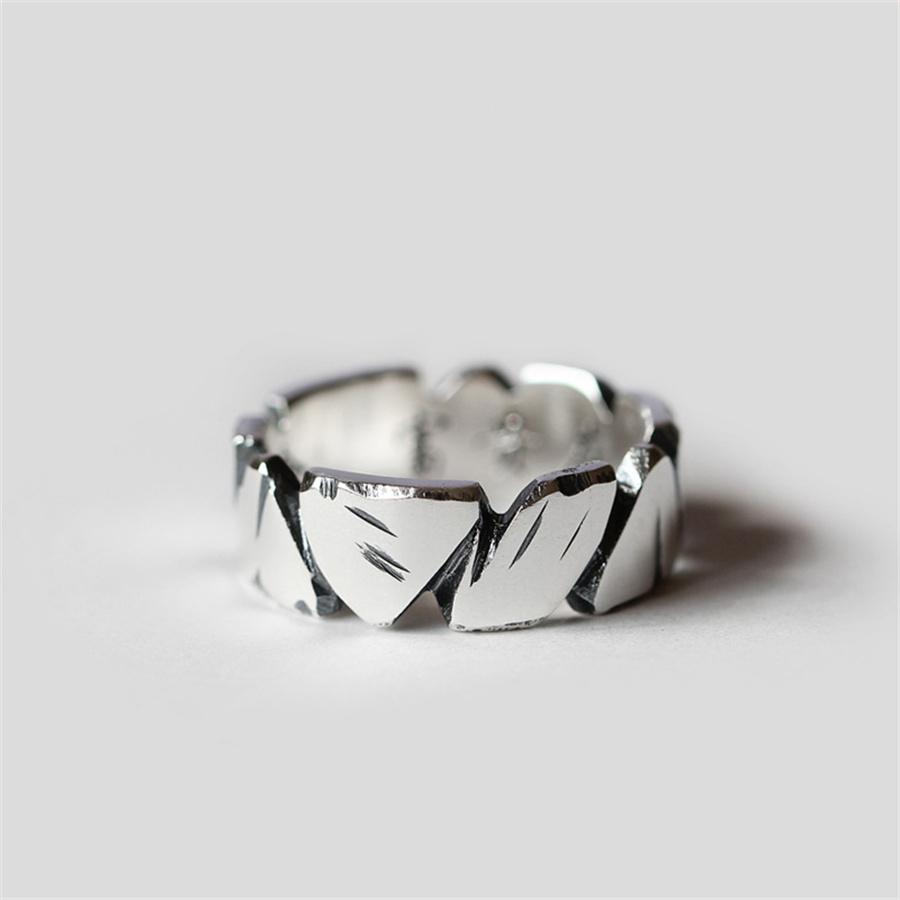 INS Fashion Серебряный цвет нерегулярные жидкие лавовые каплевидные кольца для женщин геометрический поворот панк открывающееся кольцо ювелирные изделия