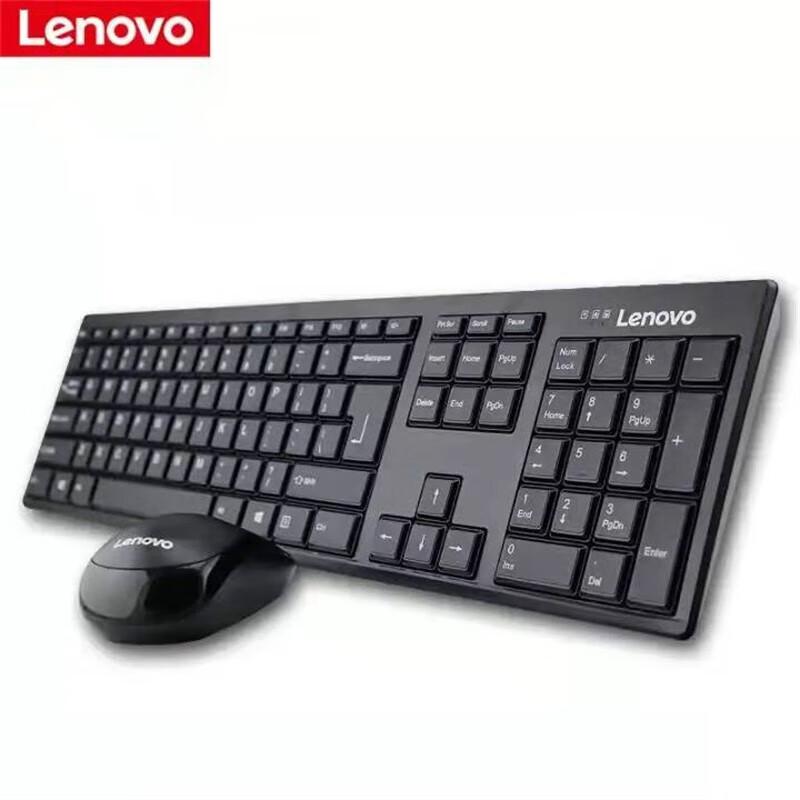 Lenovo Проводная клавиатура и мышь KN100