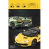 1/24 Scale Lambor Aventador SVJ 63 Super Car Model Sound Light Collection Metal Diecast Toys Vehicles Kids Boys Gift Decoration